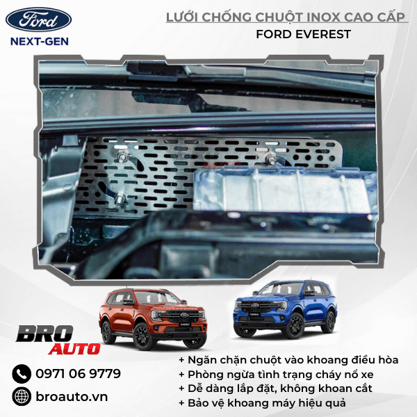 Lưới chống chuột xe ô tô: Giải pháp bảo vệ toàn diện khỏi tác nhân gây hại