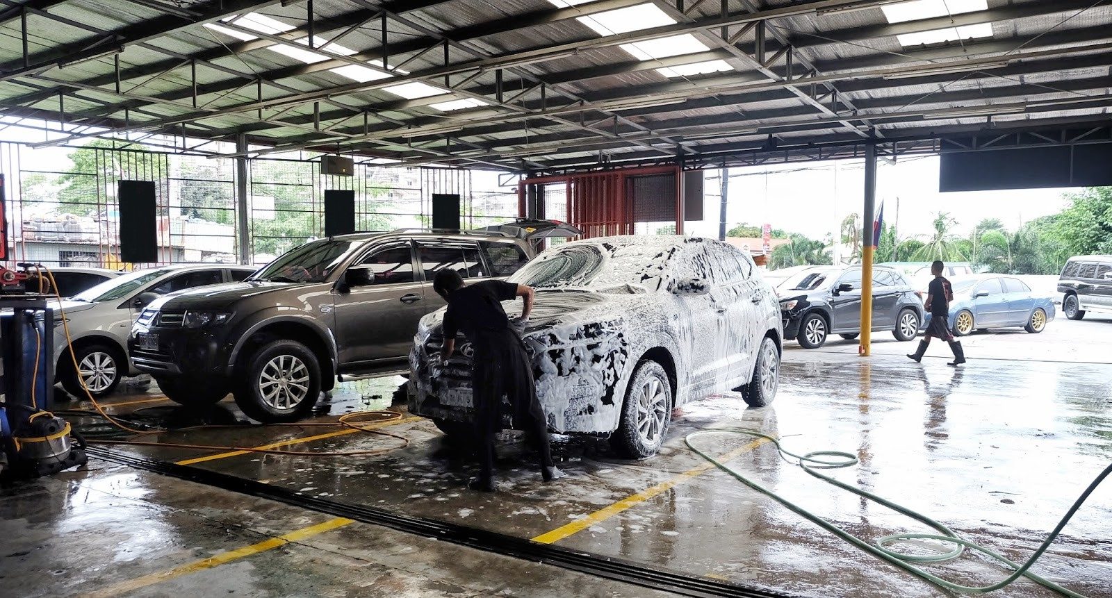 Mặt bằng rửa xe ô tô: Hướng dẫn thiết kế tối ưu