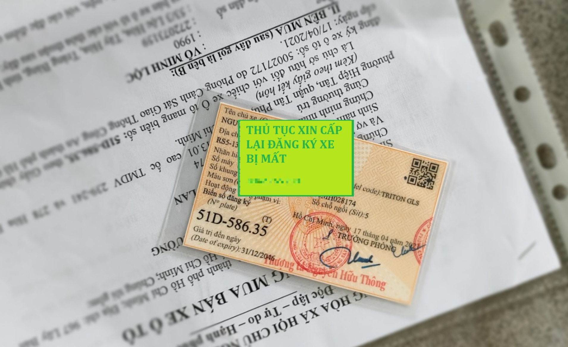 Mất Cavet Xe Ô Tô Có Làm Lại Được Không: Hướng Dẫn Chi Tiết