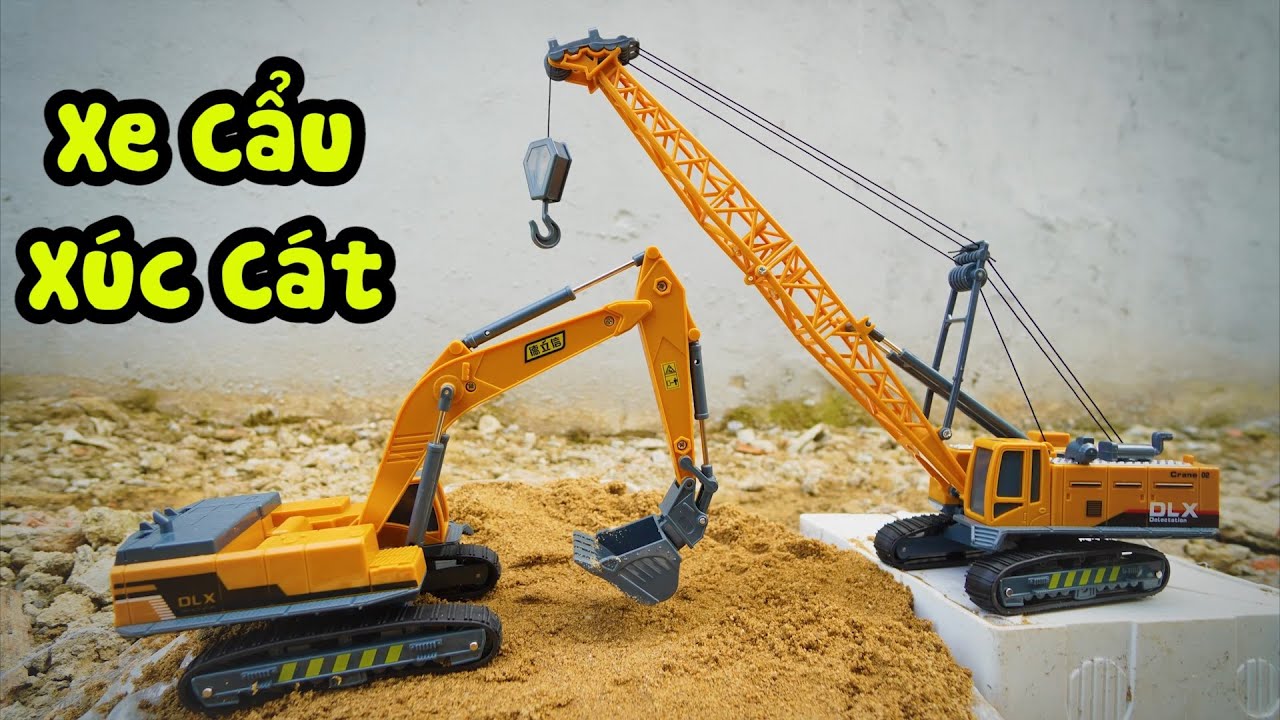 Xe Cẩu Xúc Cát Lên Ô Tô: Quy Trình & Thiết Bị Cần Biết