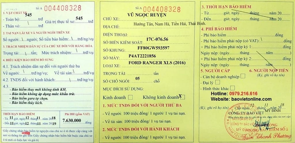 Mẫu Hợp Đồng Bảo Hiểm Thân Vỏ Xe Ô Tô: Hướng Dẫn Chi Tiết Từ A-Z