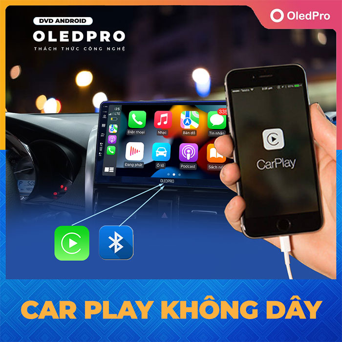 Cách kết nối smartphone với màn hình DVD xe ô tô hiệu quả