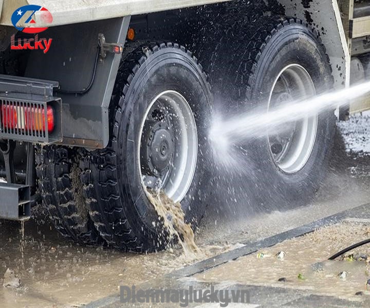 Máy rửa xe ô tô tải: Hướng dẫn chọn mua và sử dụng hiệu quả