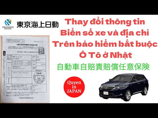 Các Loại Bảo Hiểm Xe Ô Tô Ở Nhật Bản Cần Biết