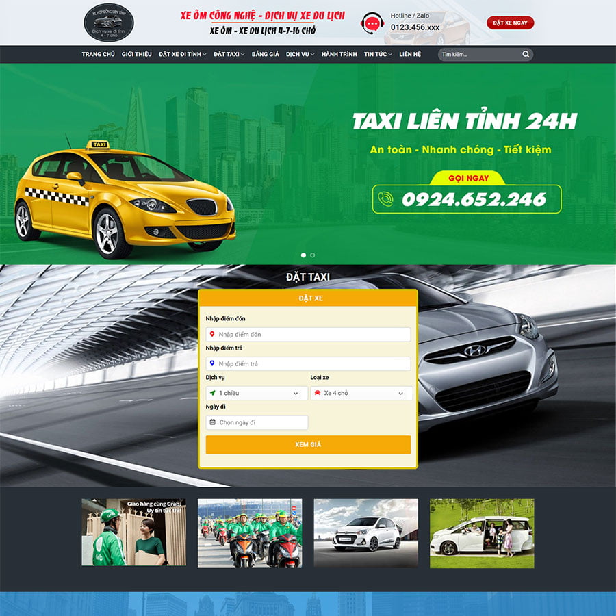 Theme WordPress Thuê Xe Ô Tô Free: Giải Pháp Tối Ưu Cho Doanh Nghiệp