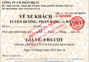 Vé xe ô tô thế nào là hợp lệ: Hướng dẫn chi tiết từ A đến Z