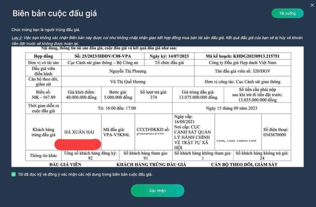 Hướng Dẫn Chi Tiết Nộp Tiền Đăng Ký Biển Số Xe Ô Tô