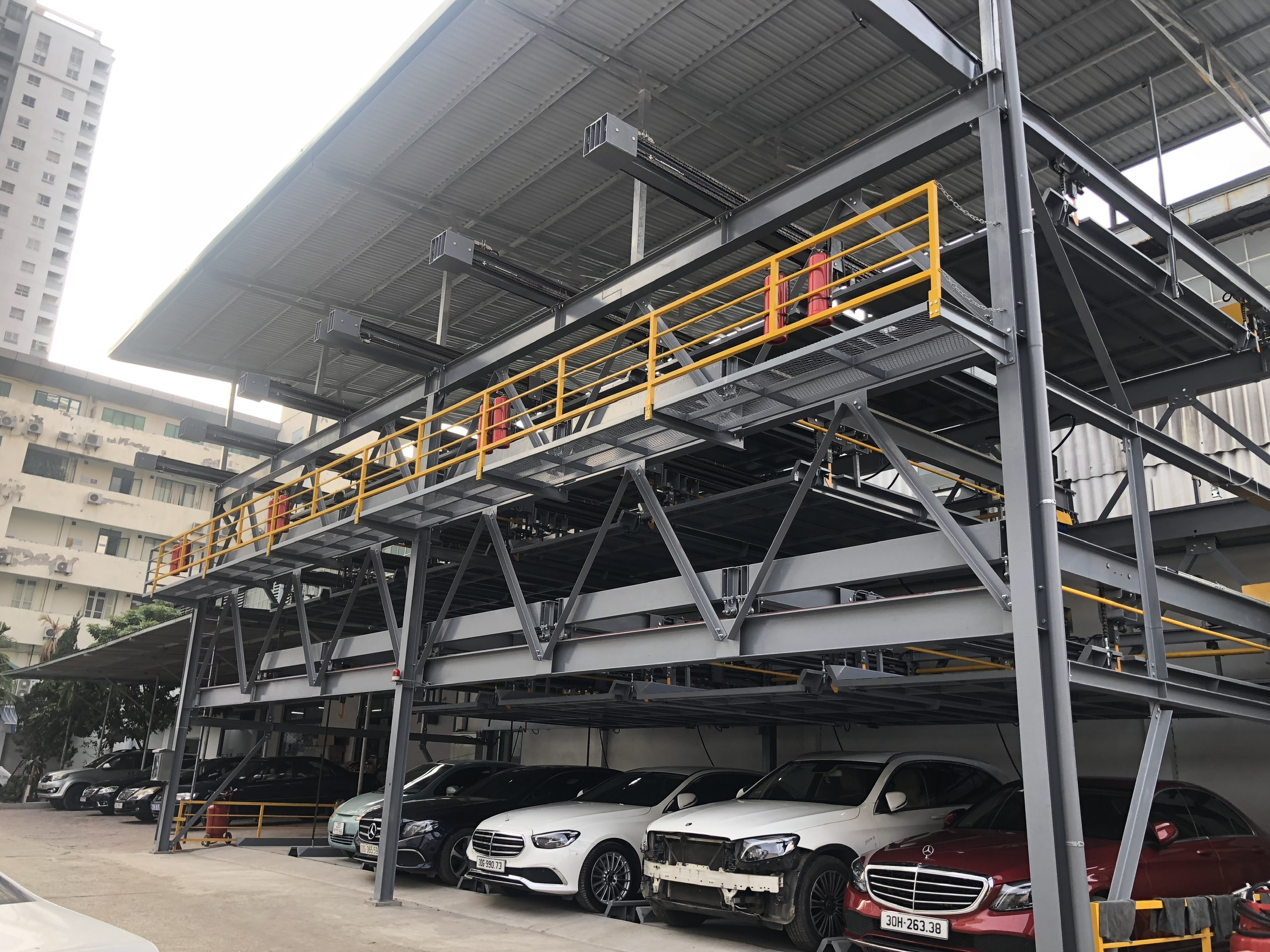 Bãi đỗ xe ô tô CAD: Hướng dẫn thiết kế và bản vẽ chi tiết