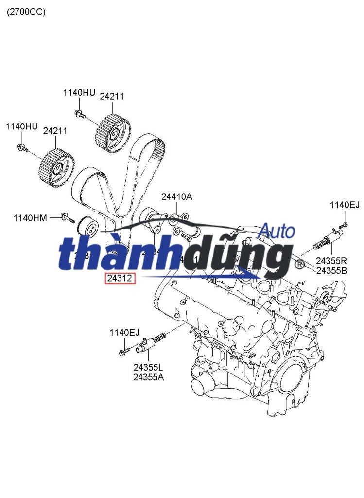 Vị Trí Dây Curoa Xe Ô Tô Ford Laser: Hướng Dẫn Chi Tiết