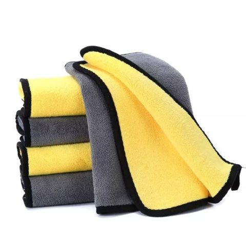 Khăn lau xe ô tô sợi microfiber siêu thấm hút dùng để làm khô xe