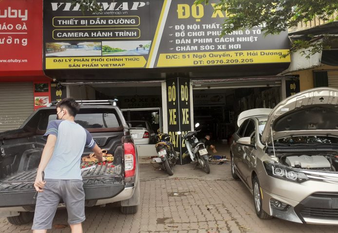 Độ ngoại thất xe hơi tại Hải Dương