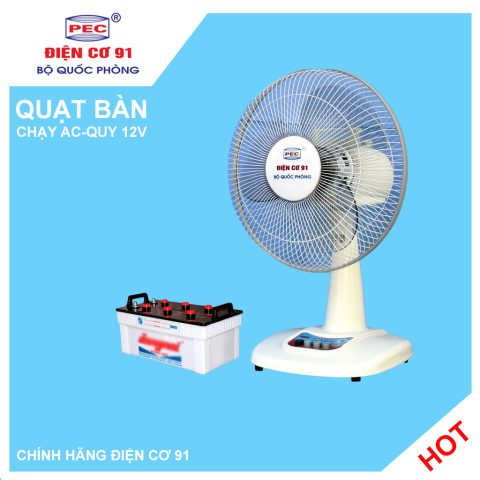 Quạt điện 12V DC mini có kẹp xe ô tô: Giải pháp làm mát hiệu quả