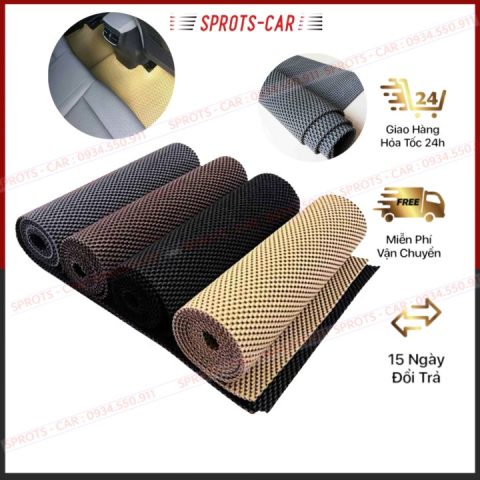 Tấm lót sàn xe ô tô 3D thiết kế ôm khít, che phủ toàn diện