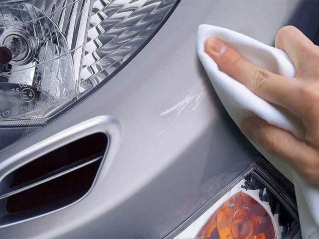 Quy trình xóa vết xước sơn xe ô tô bằng sản phẩm chuyên dụng