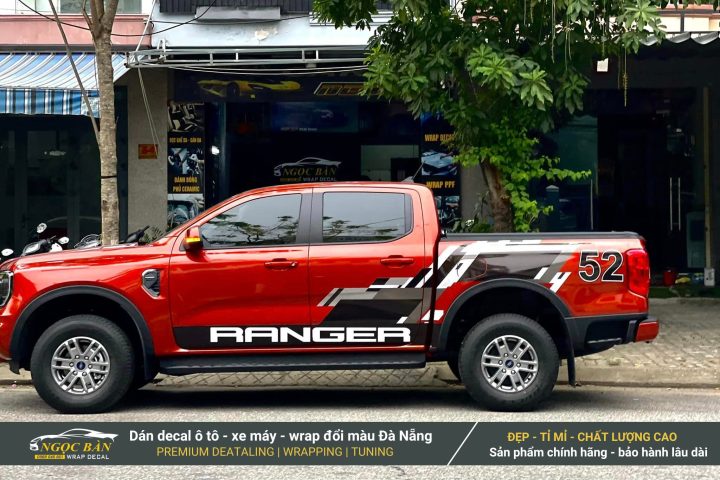 Quy trình dán decal đổi màu xe ô tô chuyên nghiệp ở Đà Nẵng