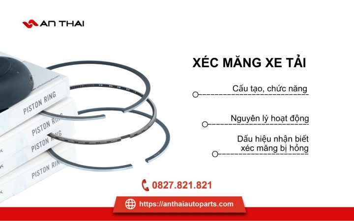Xéc Măng Dầu Xe Ô Tô: Cấu Tạo, Chức Năng và Bảo Dưỡng Hiệu Quả