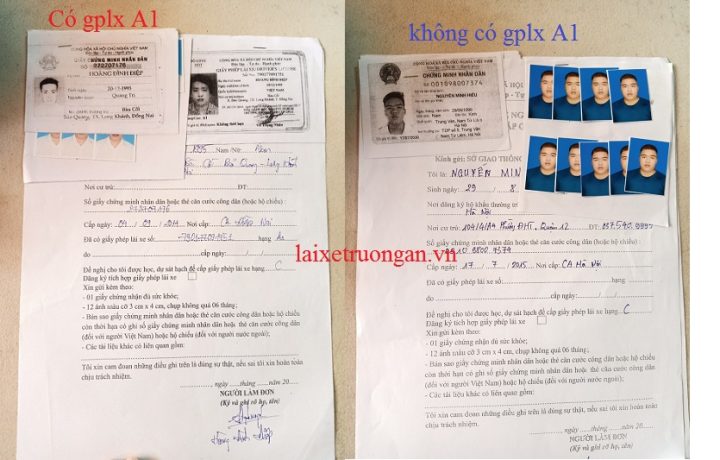 Hồ sơ thi bằng lái xe ô tô và các loại giấy tờ cần thiết