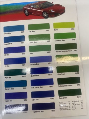 Bảng Màu Sơn Ô Tô Toàn Diện: Lựa Chọn & Bảo Quản Chuẩn Chuyên Gia