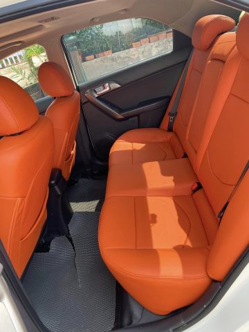 Ghế da Nappa cao cấp cho Kia Forte sau khi nâng ghế lái