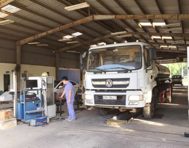 Biểu đồ chu kỳ đăng kiểm xe tải và xe ô tô theo tải trọng