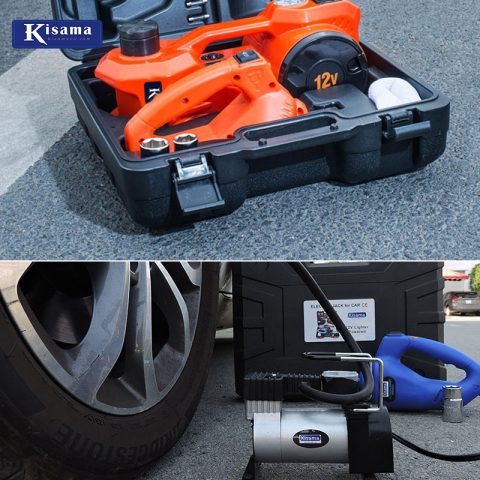 Các loại con đội điện và cách sử dụng an toàn khi thay lốp ô tô