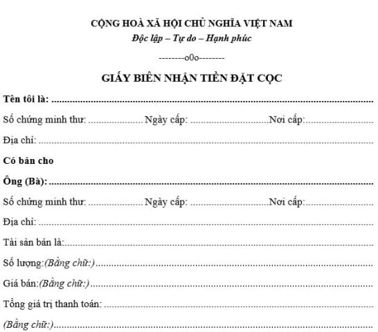Xe ô tô phải đặt cọc: Quy định và lưu ý khi mua xe