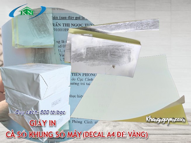 Giấy Cà Số Khung Số Máy Xe Ô Tô: Hướng Dẫn Chi Tiết Từ A Đến Z