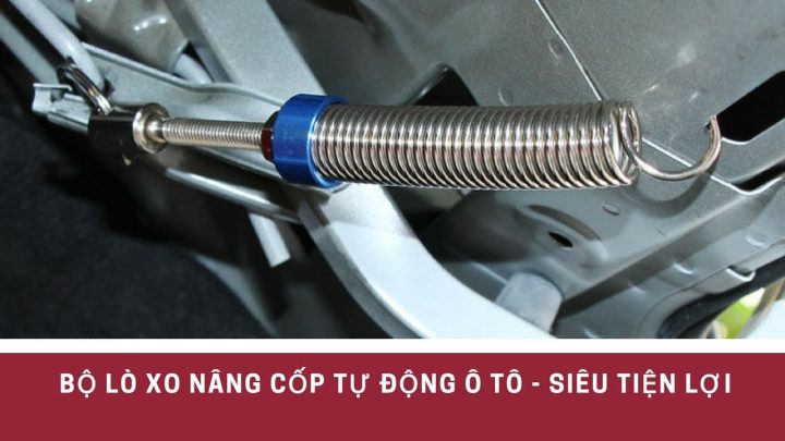 Hệ thống lò xo mở cốp tự động cho xe ô tô