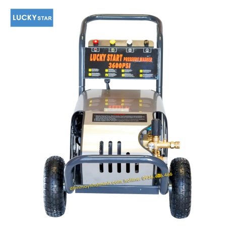 Máy rửa xe ô tô cao áp Lucky 3600E chuyên nghiệp