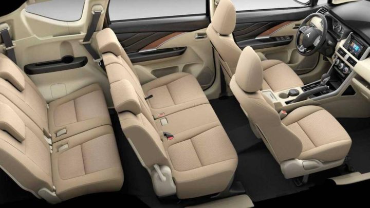 Thiết kế nội thất xe ô tô 7 chỗ rộng rãi và tiện nghi