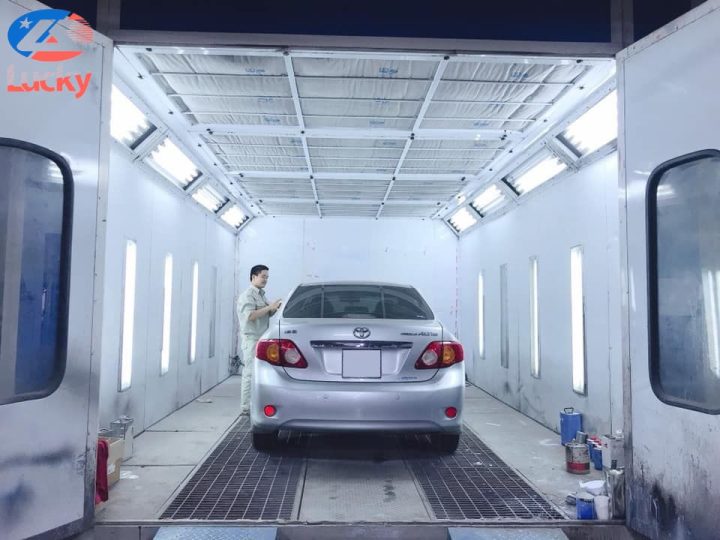 Phòng Sơn Xe Ô Tô Hiện Đại: Nâng Tầm Chất Lượng Và Hiệu Quả