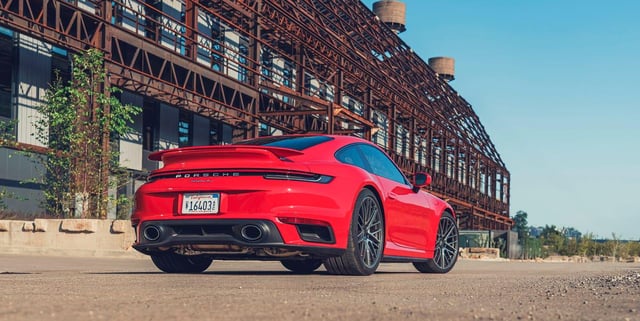 Nội thất xe Porsche sang trọng
