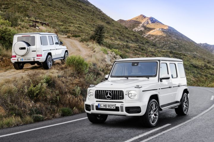 Mercedes G63 AMG mạnh mẽ trên đường phố