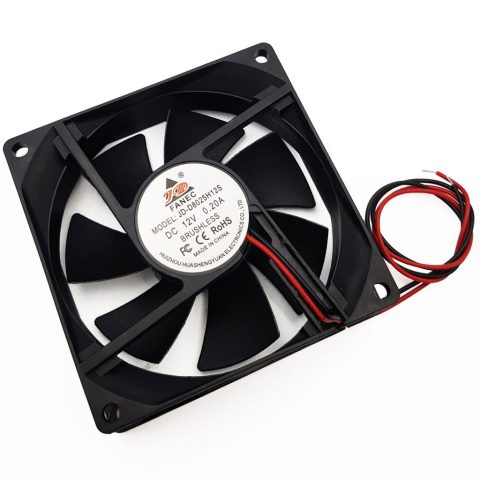 Quạt điện 12V DC mini có kẹp xe ô tô: Giải pháp làm mát hiệu quả