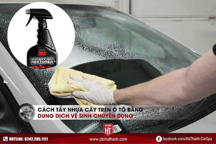 Hướng Dẫn Tẩy Nhựa Cây Trên Xe Ô Tô Hiệu Quả, An Toàn