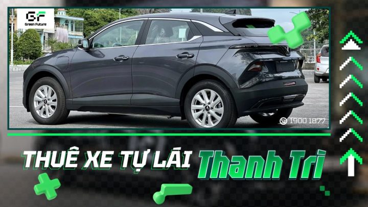 Hình ảnh minh họa dịch vụ thuê xe tự lái Thanh Trì với mẫu xe sedan phổ biến trên đường phố