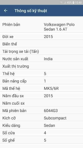 Hướng dẫn tra cứu đời xe ô tô chính xác và nhanh chóng